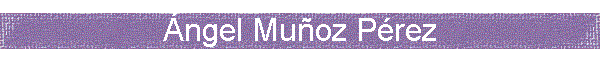 Ángel Muñoz Pérez